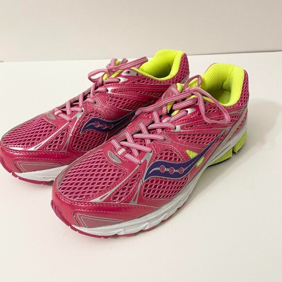 Saucony Progrid Guide 6 Running Shoes Youth Girls Size 7 - Picture 1 of 16